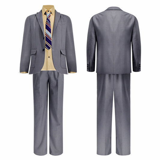 Joker 2 Folie à Deux Costumes The Joker Arthur Fleck Cosplay Gray full Suits for Men