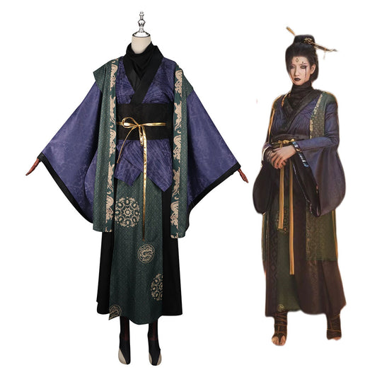 Game Black Myth : Wukong Puppet Spider Spirit The Fourth Sister Costume Set Cosplay