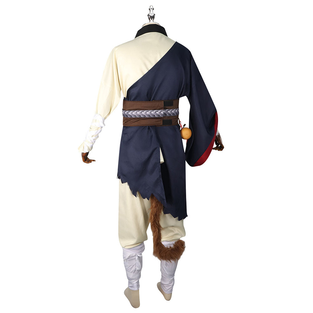 Game Black Myth : Wukong Cosplay Sun Wukong Costume  Outfits Set