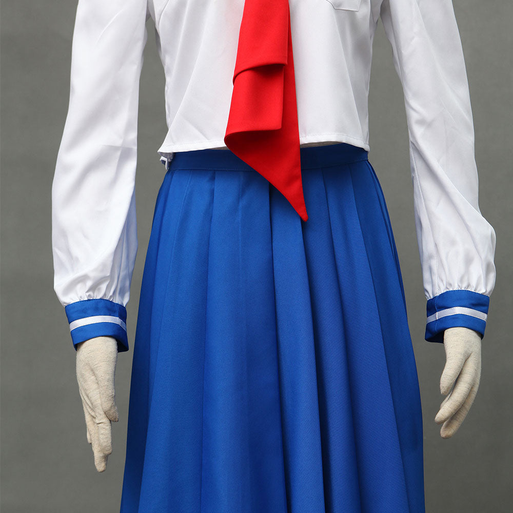 Women and Kids Sailor Moon Costume Sailor Venus Aino Minago School Uniform Cosplay