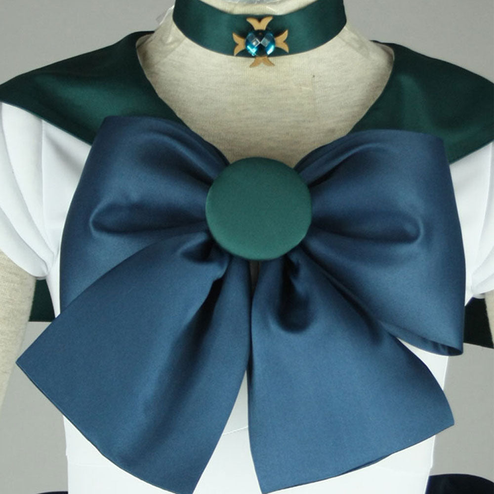 Women and Kids Sailor Moon Costume Sailor Neptune Kaiou Michiru Cosplay with Accessories