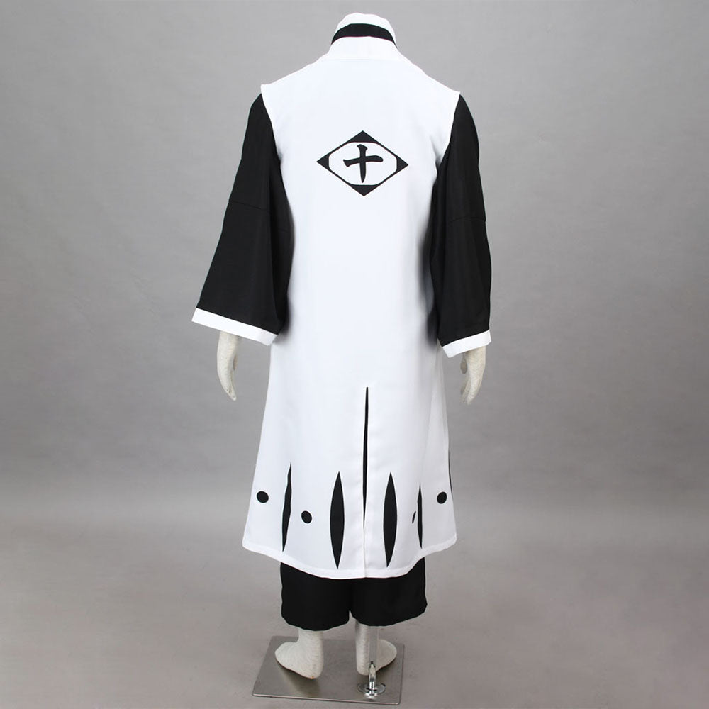 Bleach Costume Hitsugaya Toushirou Cosplay Kimono full Outfit 10th Division Captain Costume for Men and Kids