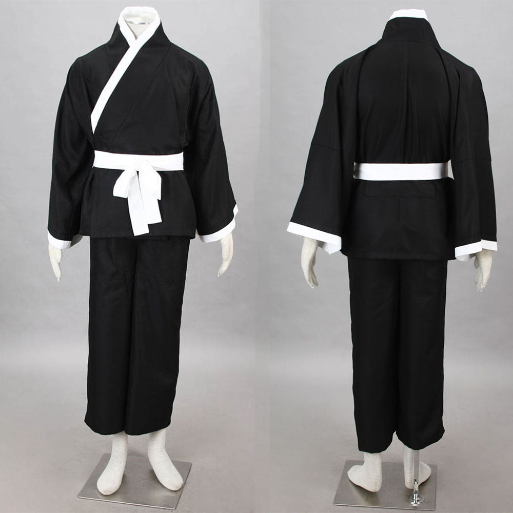 Bleach Costume Yamamoto Genryuusai Cosplay Kimono Set 1st Division Captain Costume for Men and Kids