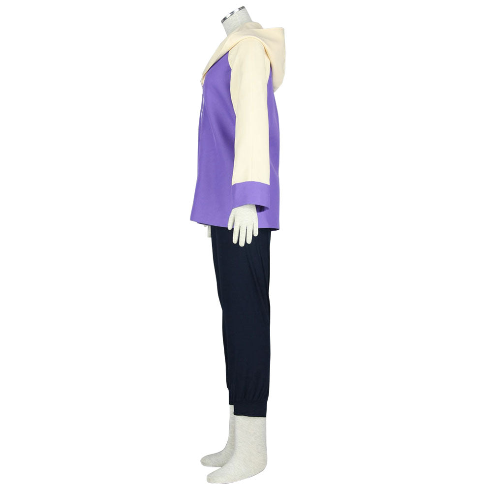 Naruto Shippuden Costume Hyuuga Hinata Cosplay full Outfit for Women and Kids