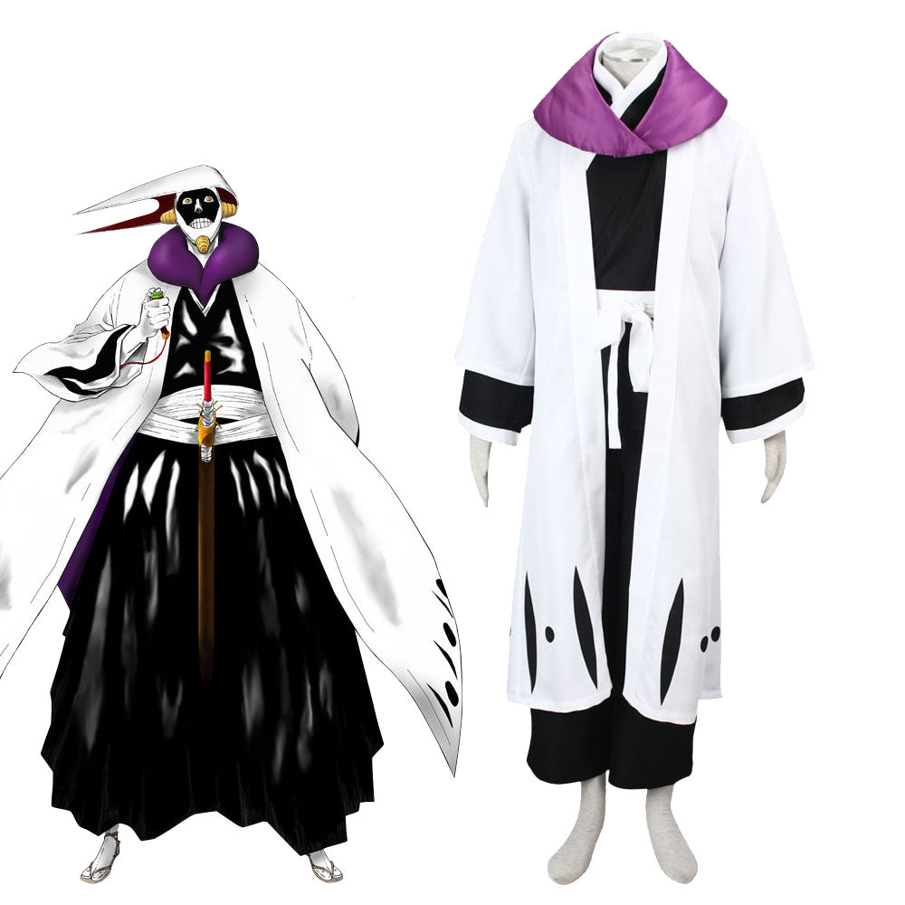 Bleach Costume Kurotsuchi Mayuri Cosplay Kimono Outfit 12th Division C ...