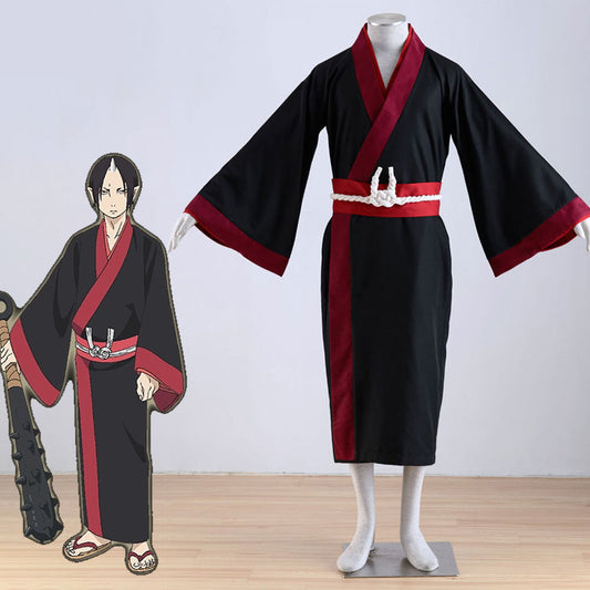 Hoozuki no Reitetsu Costume Hoozuki Cosplay Kimono full Outfit for Men and Kids