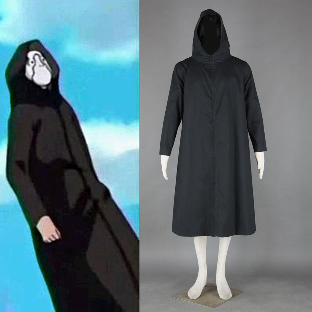 Naruto Shippuden Costume Anbu Cosplay Black Cloak for Men and Kids